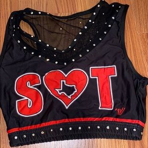 Spirit Of Texas sports Bra
